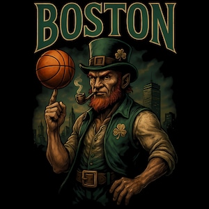 Boston Celtics NBA Basketball Graphic Unisex Softstyle Tee, Sports Team Shirt, Athletic Apparel, Basketball Fan Gift, Basketball Lover
