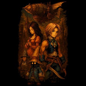 Final Fantasy IX - FF9 Graphic T-Shirt