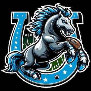 Indianapolis Colts Football Team Graphic T-Shirt