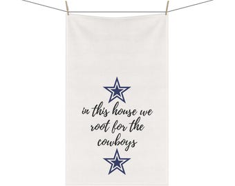 Cowboys Football Geschirrtuch: NFL Fan Dekor, Spieltag Geschenk