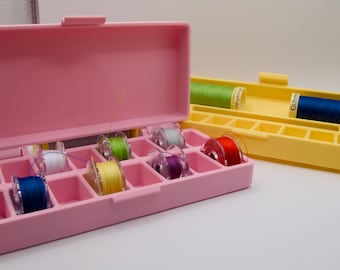 Bobbin Case: Size 15 Bobbin Caddy - Sewing Organizer
