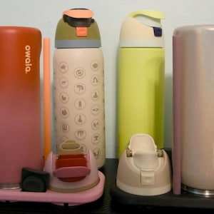 Owala Drying Storage Rack for Free Sip Bottles - Owala 24, 32, 40 oz stackable organizer - Owala Display (Bottle not Included)