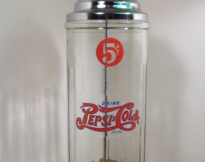 Pepsi Cola Straw Dispenser by Domus Modern on Etsy Etsy