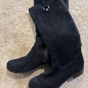 Used Blondo Waterproof Knee High Tall Suede Riding Boots