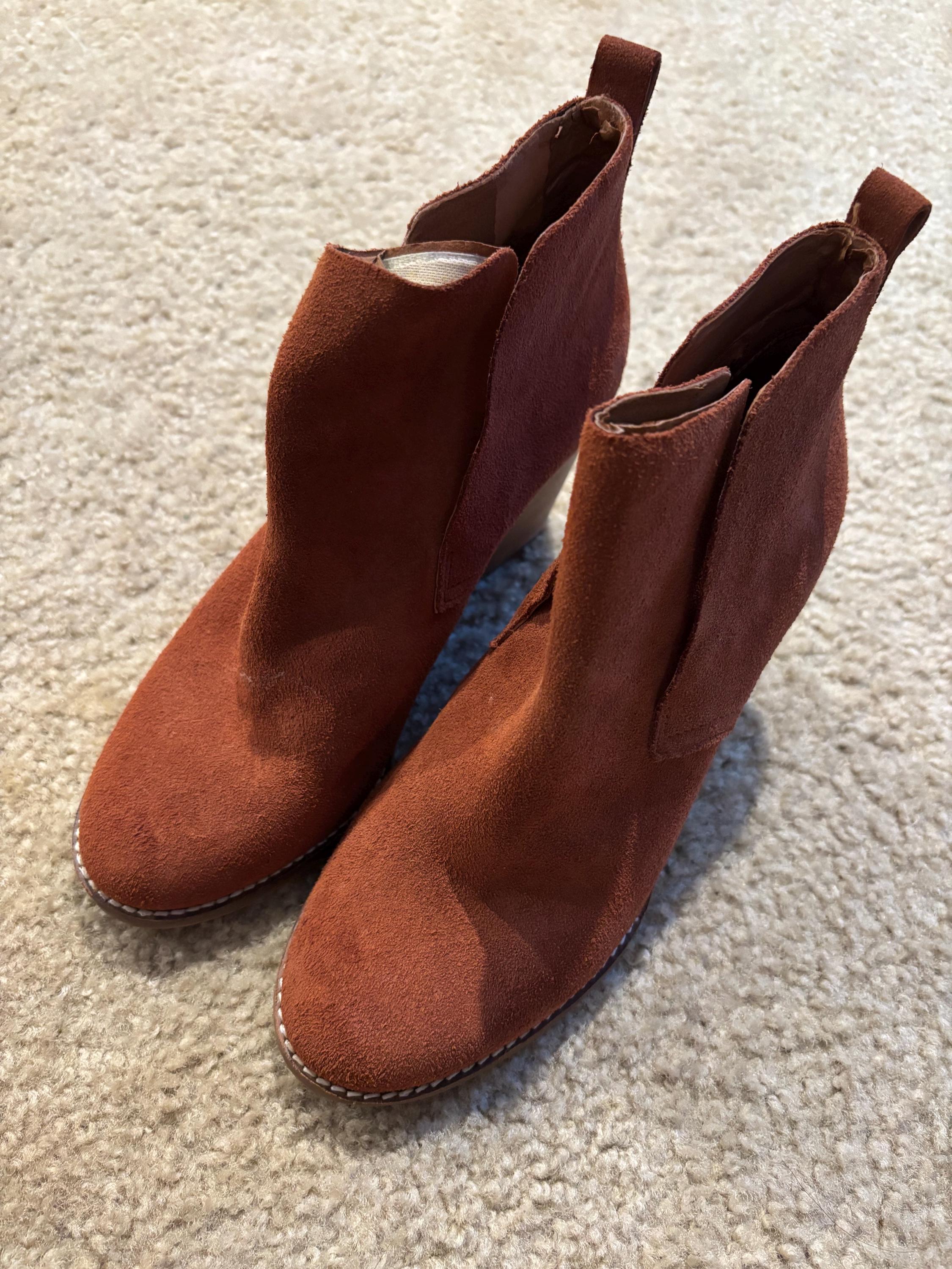 Suede Wedge Boots スエード ウェッジブーツ Suede Wedge Boots スエード ウェッジブーツ