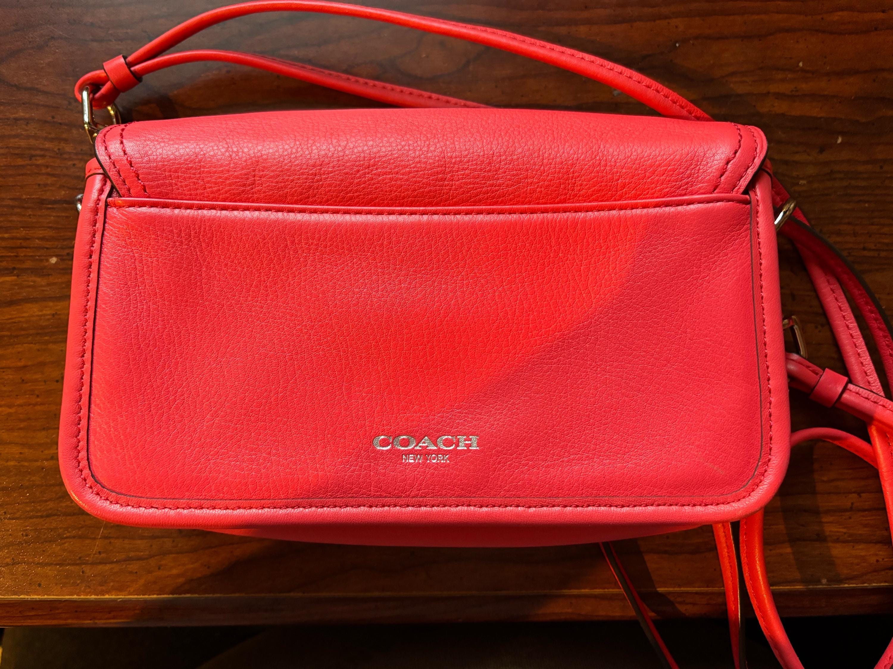 Used Excellent Coach Legacy Leather Penny Shoulder Crossbody