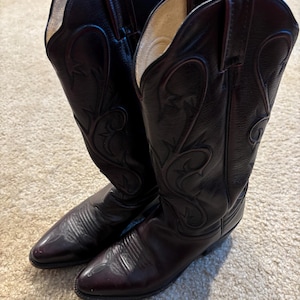Used Dan Post Made in Mexico Ladies Cowboy Western Boots