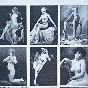 Victorian Pin Up Girls - Ceramic Overglaze Decal - Glass Fusing Decal - Enamel Decal - Not Food Safe