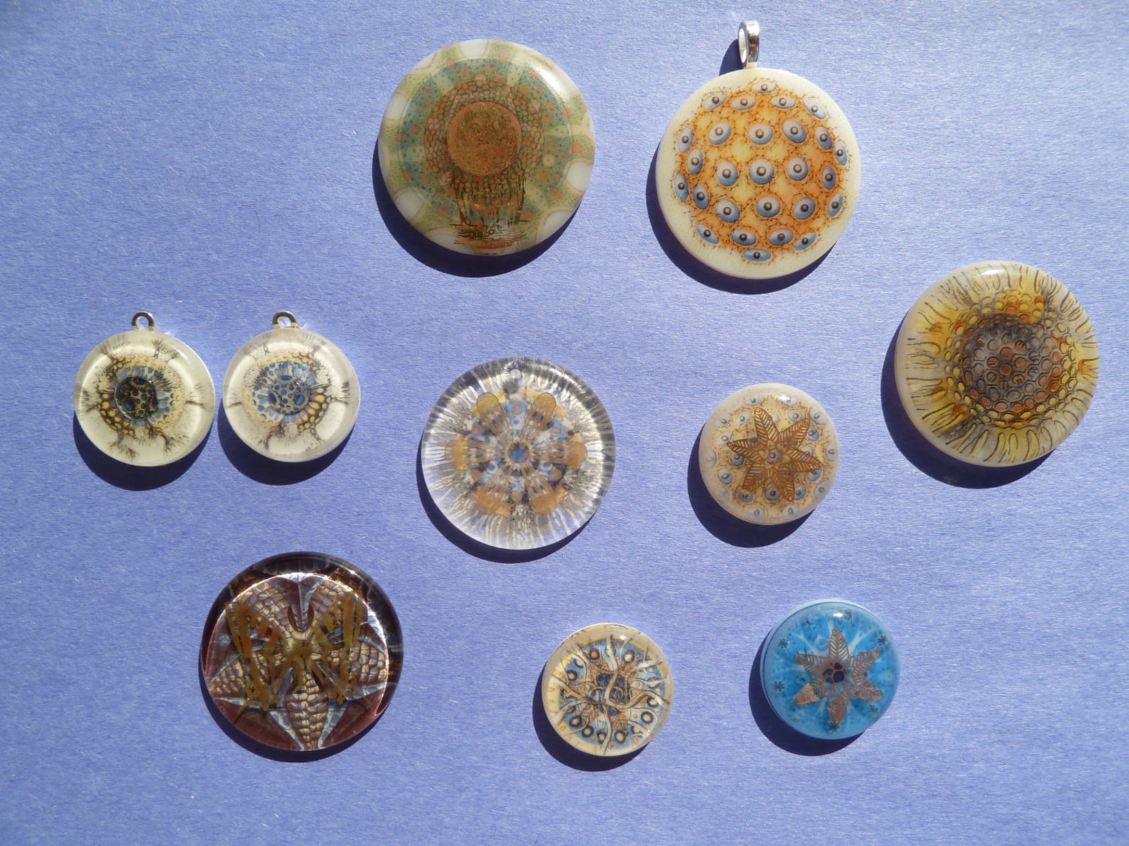 Colorful Circles Ceramic Decals Glass Fusing Decals Enamel Etsy