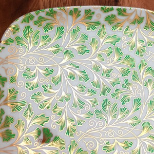 Fern Pattern - Ceramic Overglaze Decal - Glass Fusing Decal - Enamel Decal - LEAD FREE & Food Safe