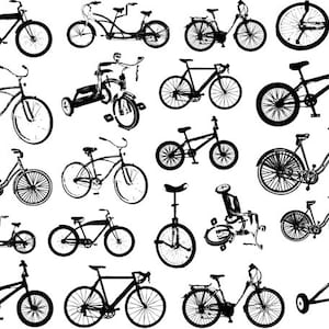 Small Bikes Ceramic Decals, Glass Decals or Enamel Decals image 6