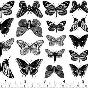 Small Butterfly Ceramic Decals, Glass Decals or Enamel Decals image 10