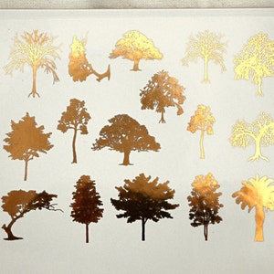 Tree Ceramic Decals, Glass Decals or Enamel Decals