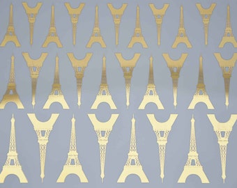 Eiffel Tower - Ceramic Decals, Glass Decals or Enamel Decals