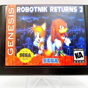 Robotnik powraca z 2 kartami z grami wideo Sega Genesis