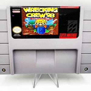 レッキング クルー 98 SNES ビデオゲーム カート