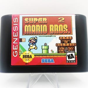 スーパーマリオブラザーズ2 セガジェネシスビデオゲームカート
