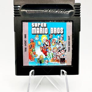 Super Mario Bros Mini Gameboy Color Video Game Cart