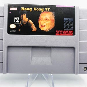 Hong Kong 97 SNES Video Game Cart