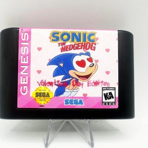 ソニック・ザ・ヘッジホッグ バレンタインエディション セガジェネシス ビデオゲームカート