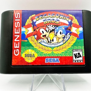 セガ ソニックブラザーズ セガジェネシス ビデオゲームカート