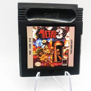 Metal Slug 3 Gameboy Color Video Game Cart