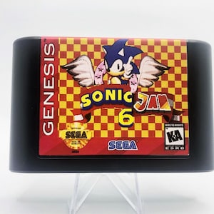 ソニックジャム6 セガジェネシスビデオゲームカート
