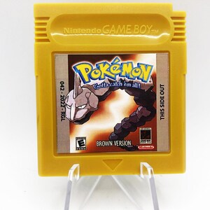 Pokemon Brown Wersja Gameboy Kolorowy Wózek Z Grami Wideo