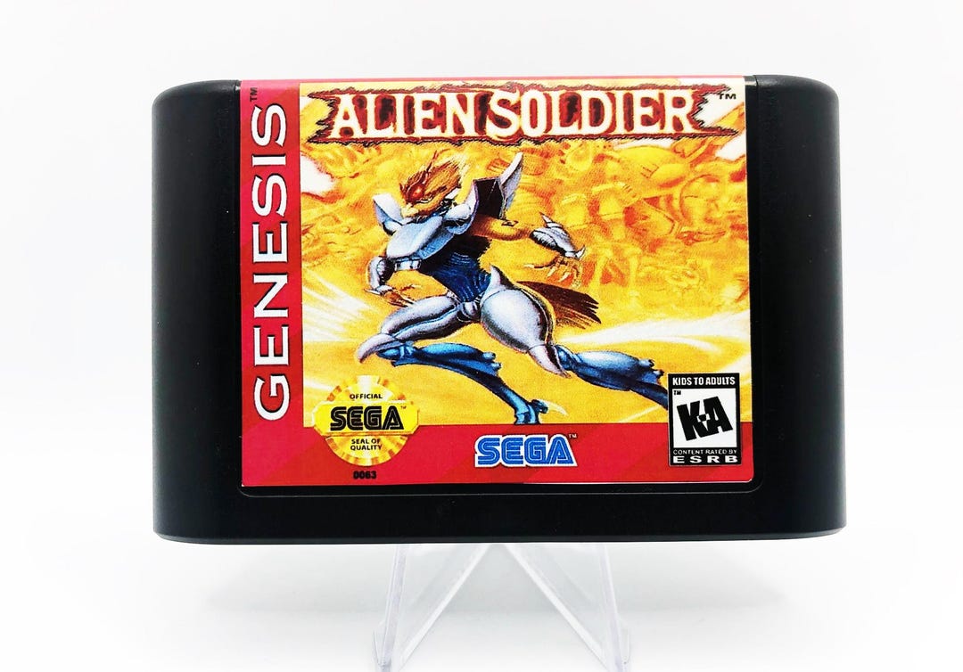 Alien Soldier Sega Genesis Video Game Cart - Etsy