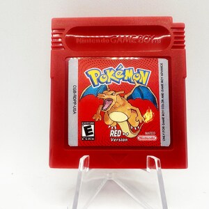 ポケモン レッド ++ ゲームボーイカラー ビデオゲーム カート