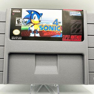 ソニック・ザ・ヘッジホッグ 4 SNES ビデオゲーム カート
