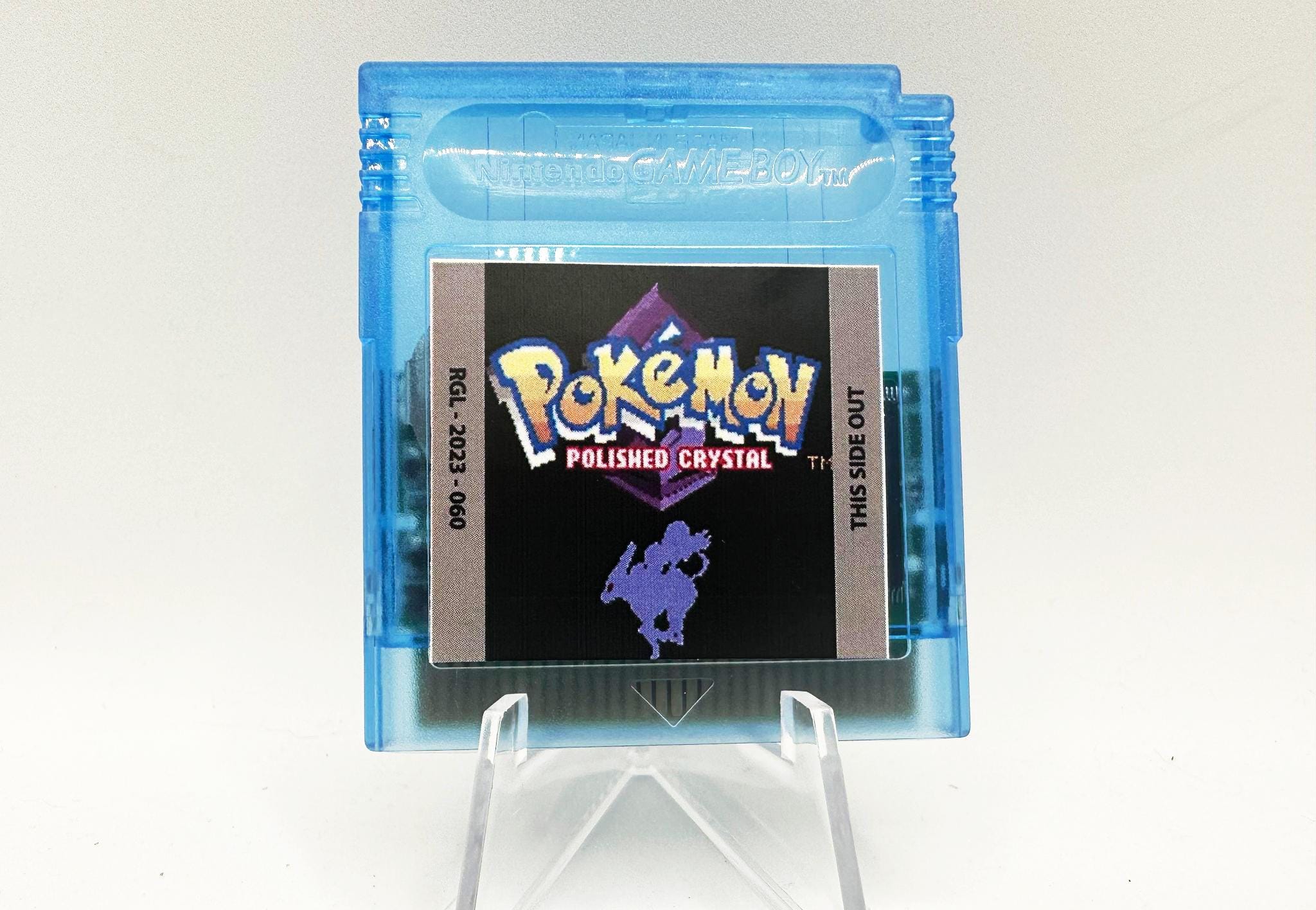 Pokemon Polished Crystal V3.1.1. Gameboy Color Video Game
