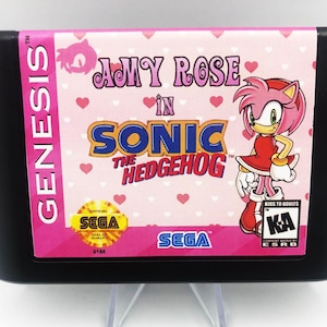 Amy Rose in Sonic the Hedgehog Sega Genesis Video Game Cart