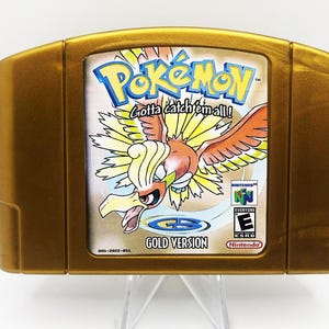 Pokemon Gold Wersja Nintendo 64 Karta z grą wideo