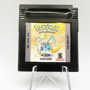 Pokemon Orange Wersja Gameboy Kolorowy Wózek Z Grami Wideo
