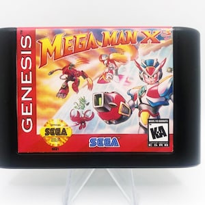 Mega Man X3 Sega Genesis Video Game Cart