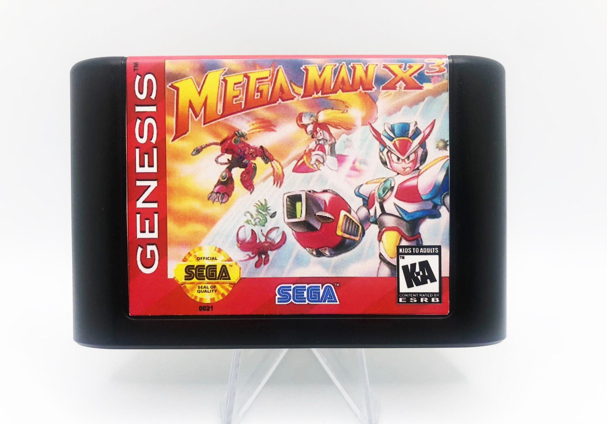 Mega Man X3 Sega Genesis Video Game Cart