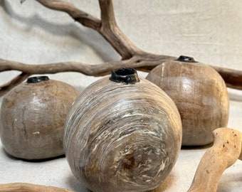Jarrón zen de cerámica de ágata. Cerámica de inspiración natural hecha a mano con piedra jaspeada.
