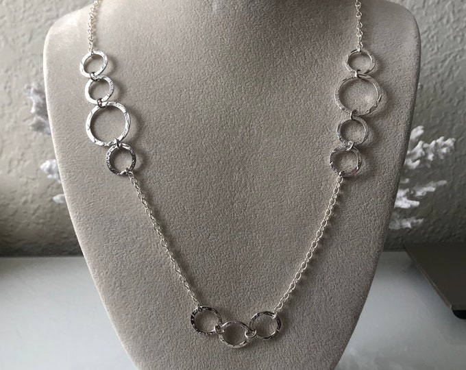 Sterling Silver Long Chain Necklace for Layering // 925 Collection