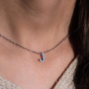 Initial Necklace, Tiny  Initial Necklace, Custom Letter Necklace, Personalized Jewellery, name necklace, silver necklace, Mothers Gifts