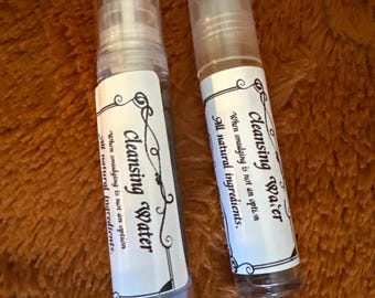 Spiritual Cleansing Water: Energy Protection Spray or Roll-On