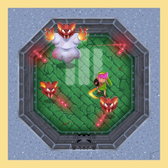 Zelda - A Link to the Past - BLIND - Etsy