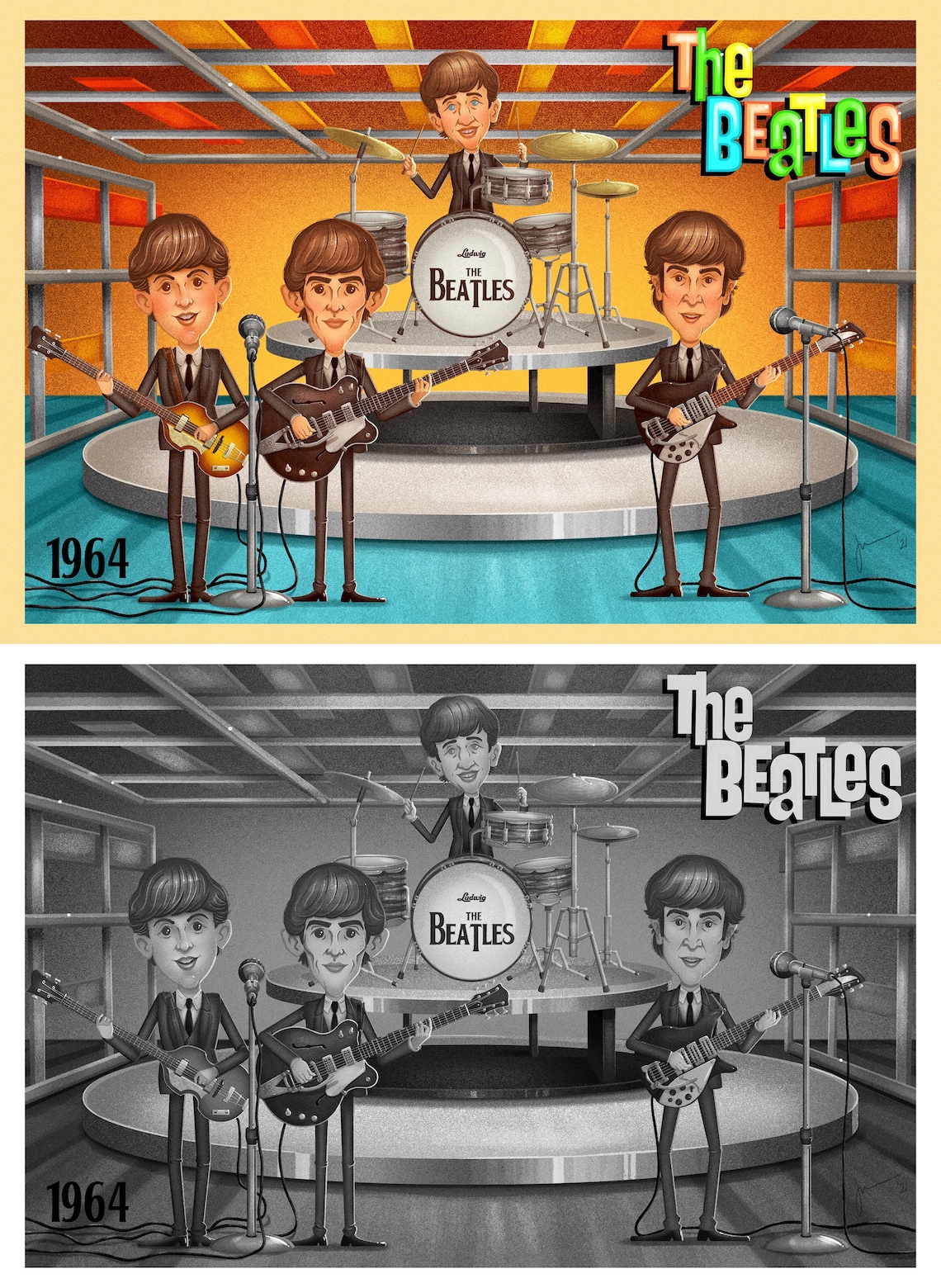 THE BEATLES 1964  The Ed Sullivan Show Bild 3