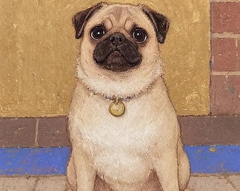 Custom Pet painting, pet portrait, Custom Cat Portrait, Custom pet Portrait, pet gift, Cat Painting, Christmas gifts, Custom Pet Art Poster