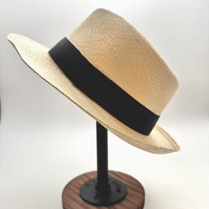 Handmade Panama Hat Authentic Paja Toquilla Unisex Sun Hat made in Montecristie, Ecuador