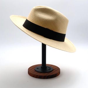 Handmade Panama Hat Authentic Paja Toquilla Unisex Sun Hat made in Montecristie, Ecuador