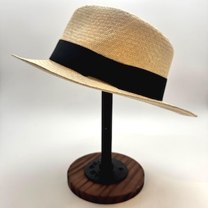 Handmade Panama Hat Authentic Paja Toquilla Unisex Sun Hat made in Montecristie, Ecuador