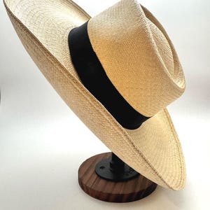 Handmade Panama Hat Authentic Paja Toquilla Unisex Sun Hat made in Montecristie, Ecuador
