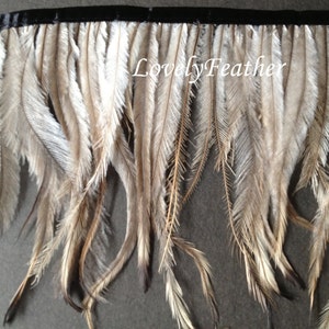 11 gramos 2 metros plumas blancas pavo real plumas boas bufanda teñida  colorido vestido de novia falda costura accesorio artesanía chal