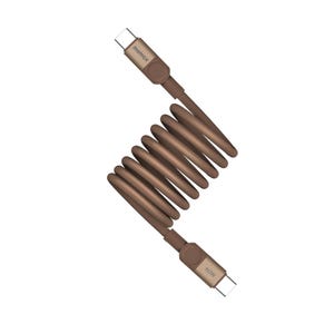 Câble magnétique USB-C vers USB-C Mag.Link 60 W 2 m (Momax)